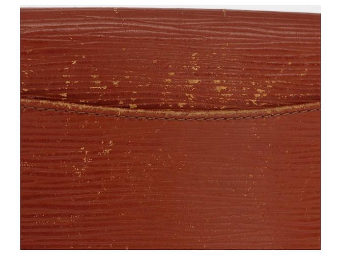 LOUIS VUITTON Clutch Art Déco Epi Marrone M52633 LV Auth 156274 - vista 4