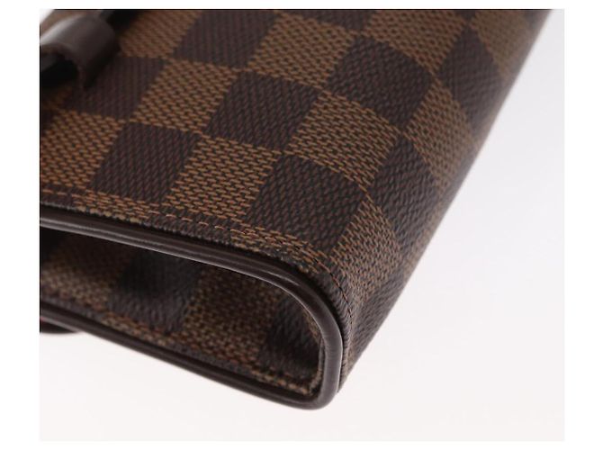 LOUIS VUITTON Borsa a Vita Pochette Florentine Damier Ebene N51856 Auth LV 151202V - vista 16