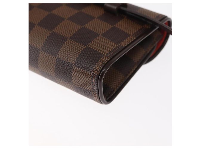 LOUIS VUITTON Borsa a Vita Pochette Florentine Damier Ebene N51856 Auth LV 151202V - vista 17
