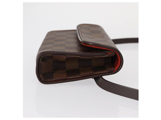 LOUIS VUITTON Borsa a Vita Pochette Florentine Damier Ebene N51856 Auth LV 151202V - vista 3