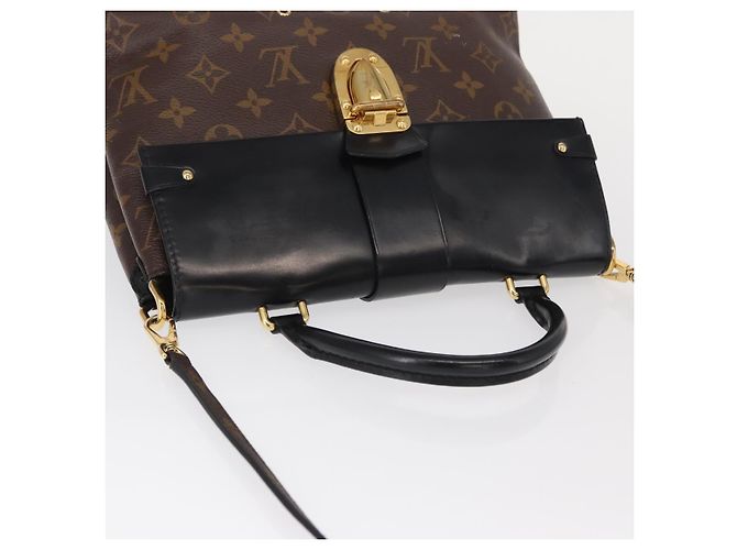 LOUIS VUITTON Bolsa de Flap com Uma Alça Monogram MM M43125 LV Auth 154782 Monograma - vista 6
