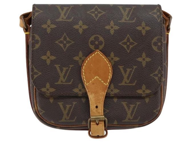 LOUIS VUITTON Borsa a Spalla Monogram Cartouchiere PM M51254 LV Auth bs31073 Monogramma - vista 13
