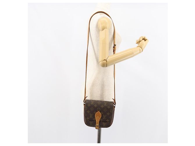 LOUIS VUITTON Borsa a Spalla Monogram Cartouchiere PM M51254 LV Auth bs31073 Monogramma - vista 22