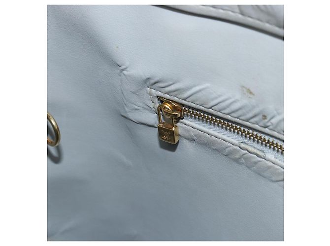 LOUIS VUITTON Borsa a Mano Monogram Vernis Houston Grigio M91053 LV Auth BA8600 - vista 24