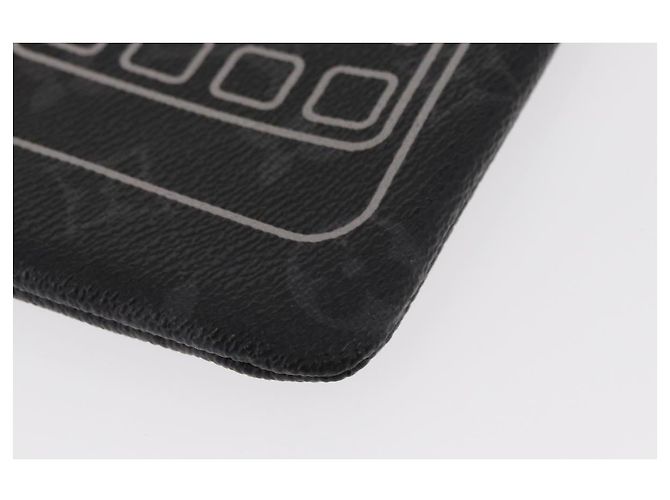 LOUIS VUITTON Monogram Eclipse Fragment iPhone Case M64433 LV Auth 156665SAM - view 14