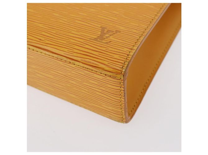 LOUIS VUITTON Bolsa Epi Malesherbes Tassili Amarillo Jonne M52379 LV Auth 156361 - vista 14