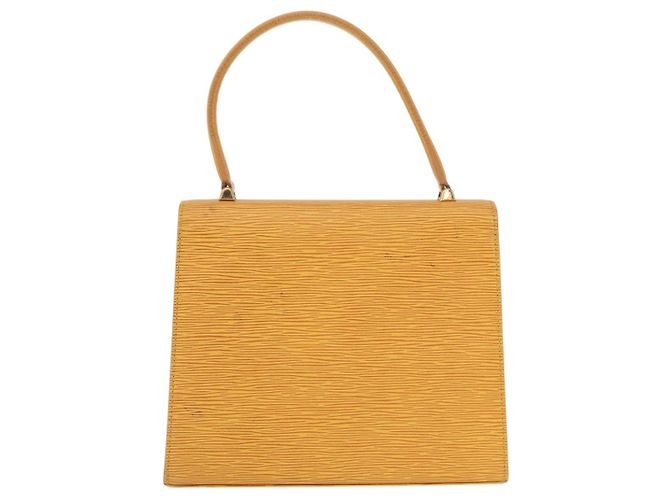 LOUIS VUITTON Bolsa Epi Malesherbes Tassili Amarillo Jonne M52379 LV Auth 156361 - vista 2