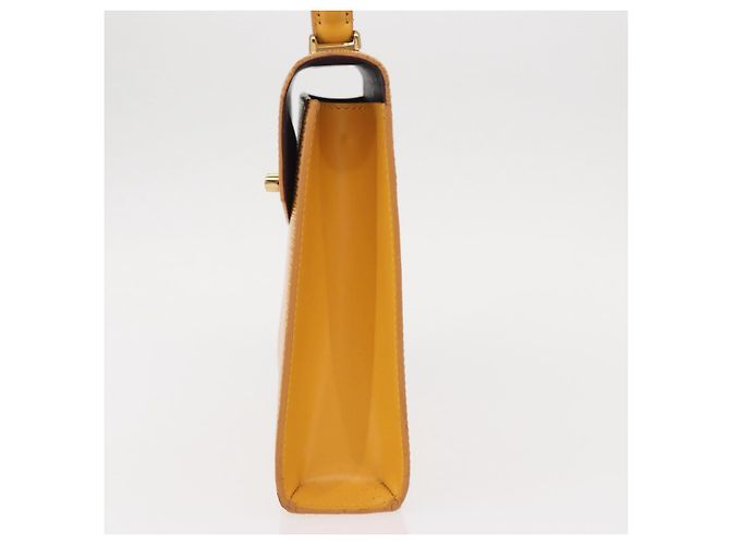LOUIS VUITTON Bolsa Epi Malesherbes Tassili Amarillo Jonne M52379 LV Auth 156361 - vista 3