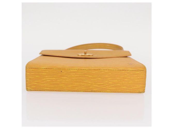 LOUIS VUITTON Bolsa Epi Malesherbes Tassili Amarillo Jonne M52379 LV Auth 156361 - vista 5