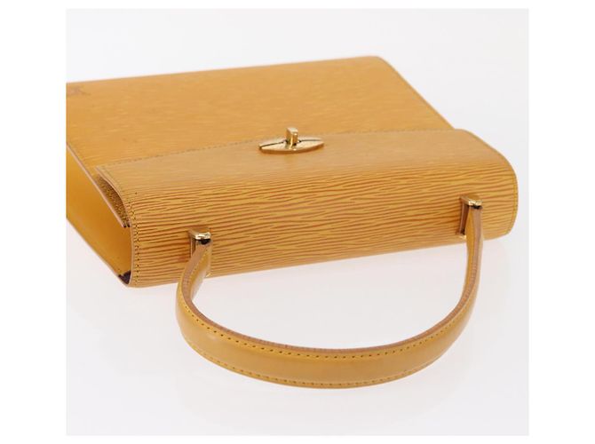 LOUIS VUITTON Bolsa Epi Malesherbes Tassili Amarillo Jonne M52379 LV Auth 156361 - vista 6