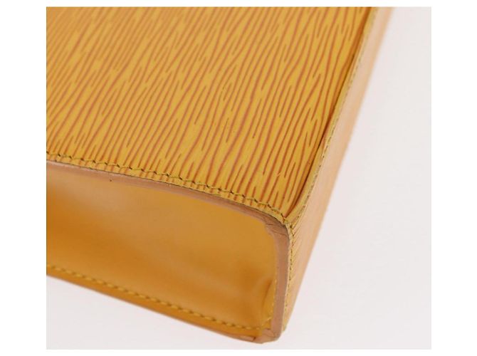 LOUIS VUITTON Bolsa Epi Malesherbes Tassili Amarillo Jonne M52379 LV Auth 156361 - vista 9