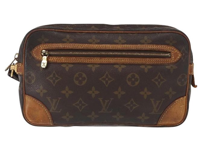 LOUIS VUITTON Bolso de Mano Marly Dragonne GM Monograma M51825 LV Auth ka629 - vista 13