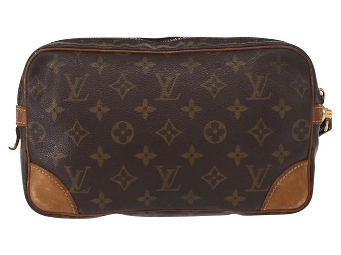LOUIS VUITTON Bolso de Mano Marly Dragonne GM Monograma M51825 LV Auth ka629 - vista 2