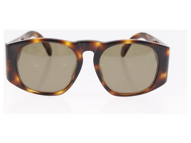 Gafas de sol CHANEL de plástico marrón CC Auth BA8098 Castaño - vista 2