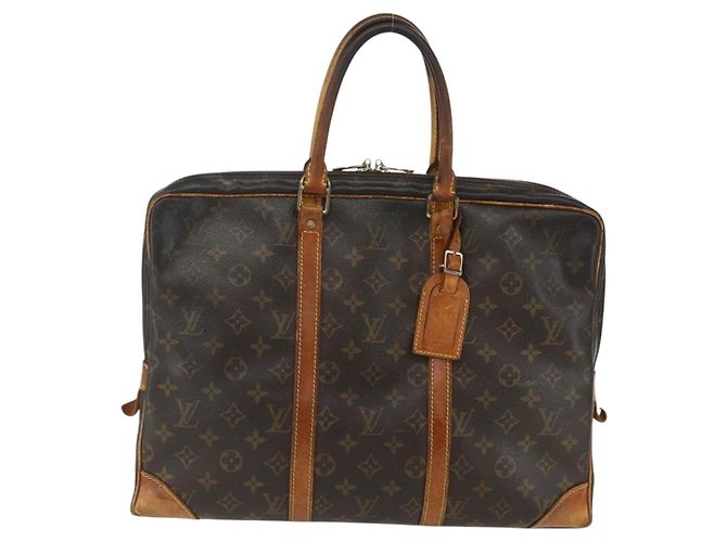 LOUIS VUITTON Monogram Porta Documenti da Viaggio Borsa Business M53361 LV Auth ti3488 Monogramma - vista 13