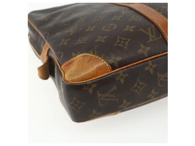 LOUIS VUITTON Monogram Porta Documenti da Viaggio Borsa Business M53361 LV Auth ti3488 Monogramma - vista 17