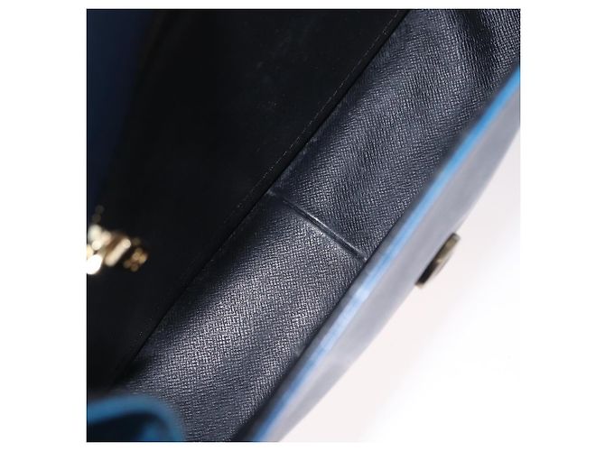 LOUIS VUITTON Borsa a Spalla Epi Saint Cloud GM Blu Toledo M52195 LV Auth 155919 - vista 10