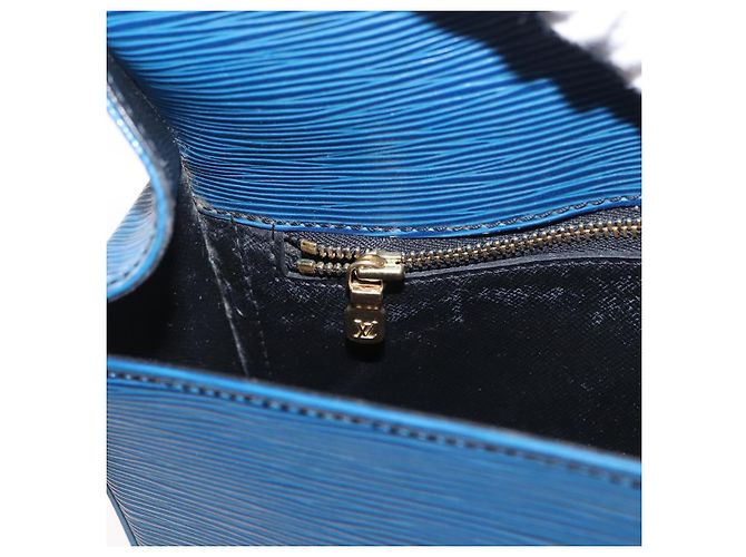 LOUIS VUITTON Borsa a Spalla Epi Saint Cloud GM Blu Toledo M52195 LV Auth 155919 - vista 24
