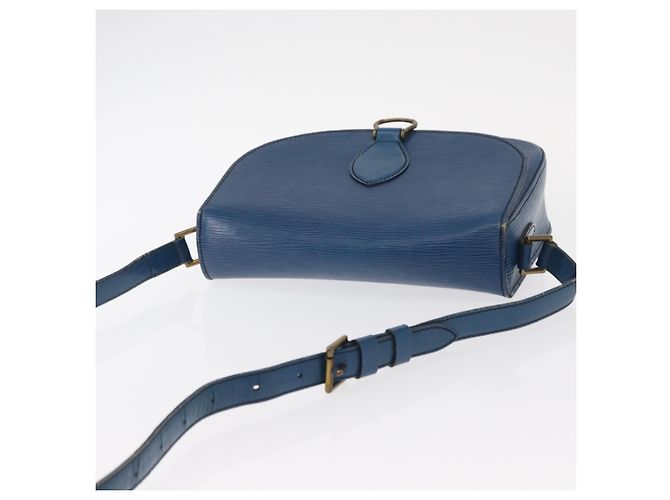 LOUIS VUITTON Borsa a Spalla Epi Saint Cloud GM Blu Toledo M52195 LV Auth 155919 - vista 6