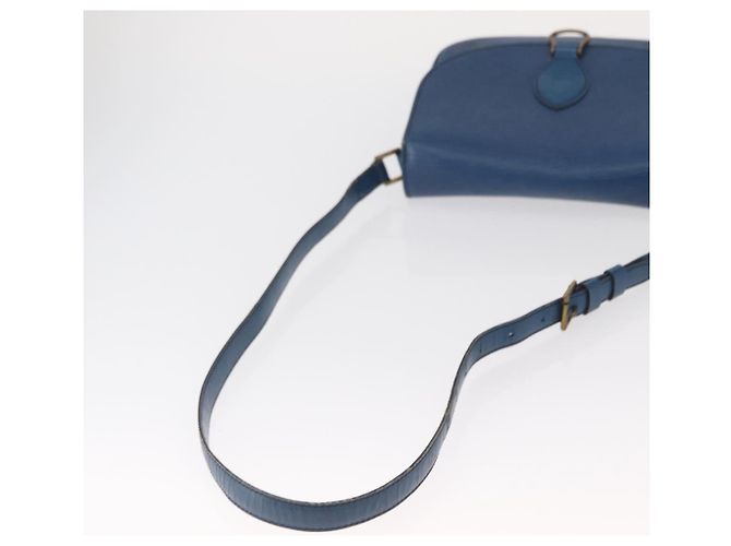LOUIS VUITTON Borsa a Spalla Epi Saint Cloud GM Blu Toledo M52195 LV Auth 155919 - vista 7