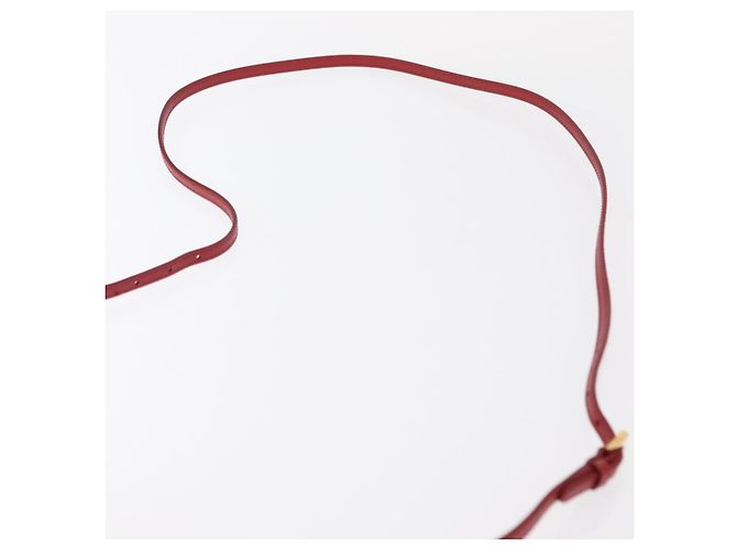 Borsa a Spalla PRADA Nylon Rossa Oro Auth 152289SAV Rosso D'oro - vista 8