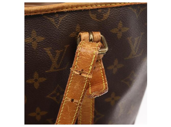 LOUIS VUITTON Borsa a Spalla Monogram Bucket GM M42236 LV Auth 154791 Monogramma - vista 10