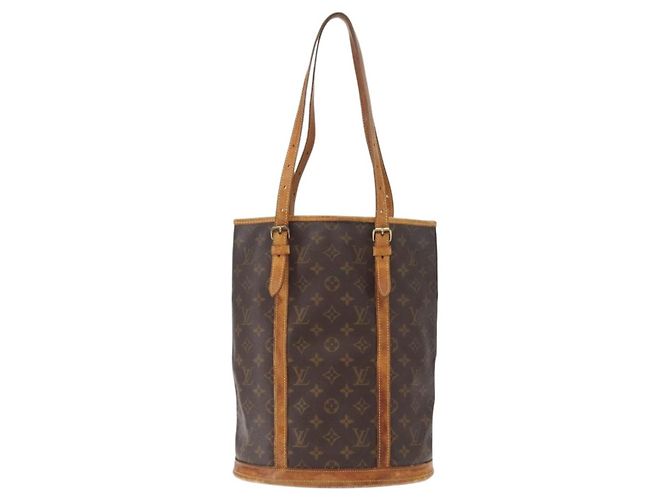 LOUIS VUITTON Borsa a Spalla Monogram Bucket GM M42236 LV Auth 154791 Monogramma - vista 13