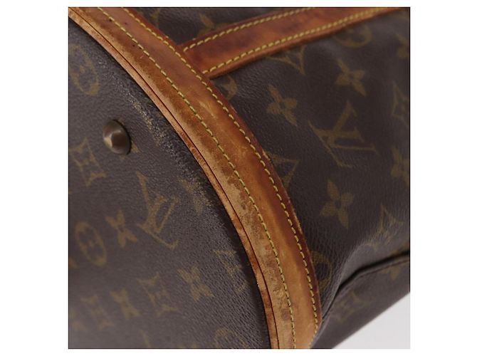 LOUIS VUITTON Borsa a Spalla Monogram Bucket GM M42236 LV Auth 154791 Monogramma - vista 15