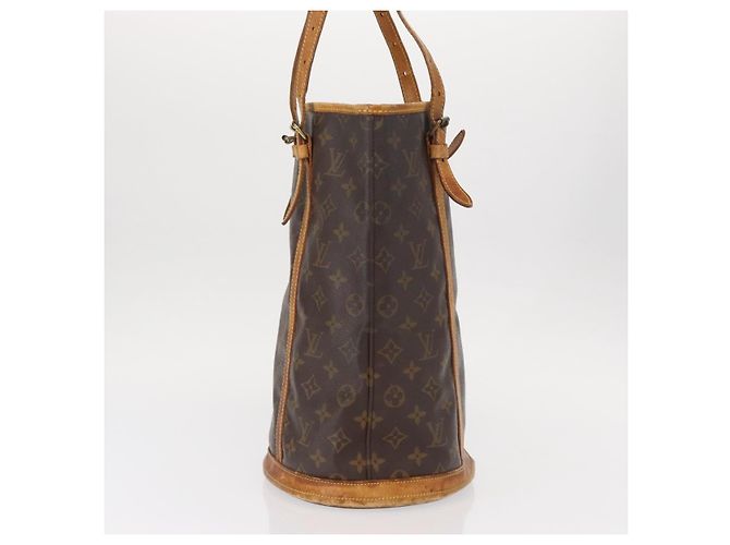 LOUIS VUITTON Borsa a Spalla Monogram Bucket GM M42236 LV Auth 154791 Monogramma - vista 3