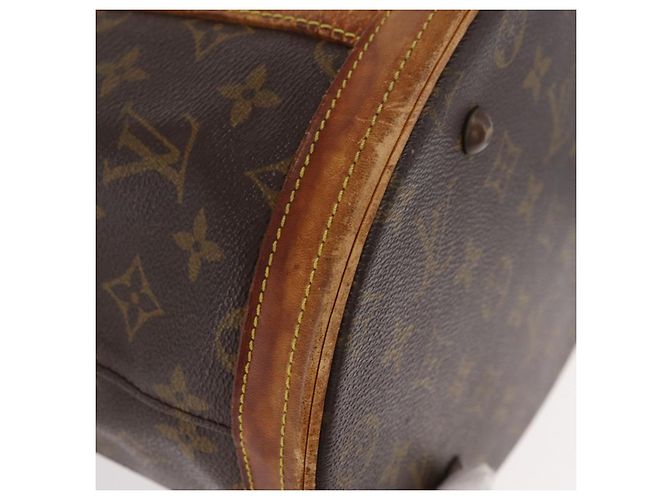 LOUIS VUITTON Borsa a Spalla Monogram Bucket GM M42236 LV Auth 154791 Monogramma - vista 8