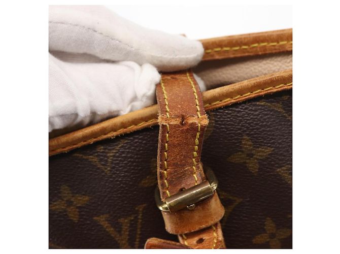LOUIS VUITTON Borsa a Spalla Monogram Bucket GM M42236 LV Auth 154791 Monogramma - vista 9