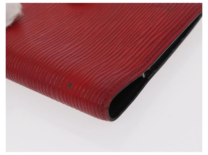LOUIS VUITTON Cartera Monogram Epi 3 Set Rojo LV Auth 154976 Roja Monograma - vista 15