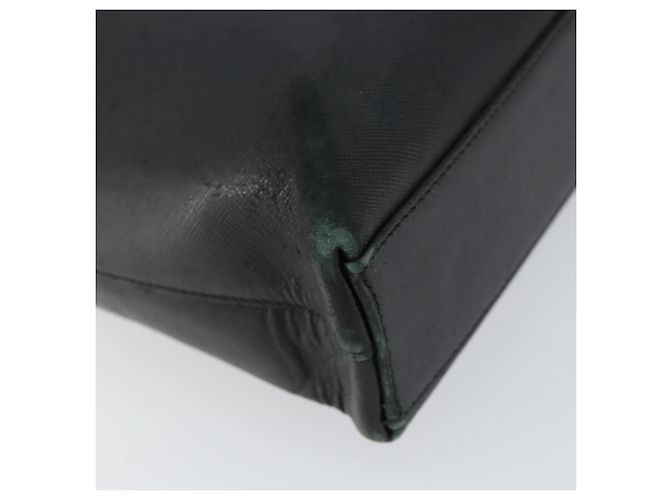 Sac à bandoulière Gancini en cuir noir et or Auth BA8226 de Salvatore Ferragamo Doré - vue 14