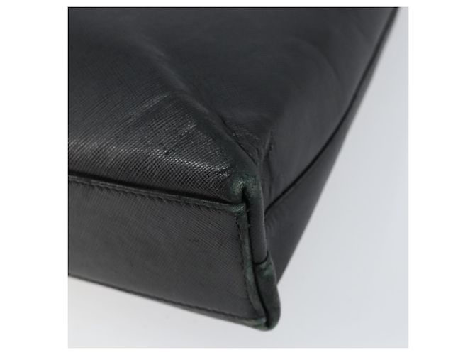 Sac à bandoulière Gancini en cuir noir et or Auth BA8226 de Salvatore Ferragamo Doré - vue 15