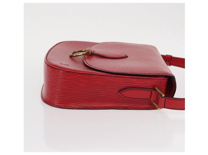 LOUIS VUITTON Borsa a Spalla Epi Saint Cloud GM Rossa M52197 LV Auth 155024 Rosso - vista 3