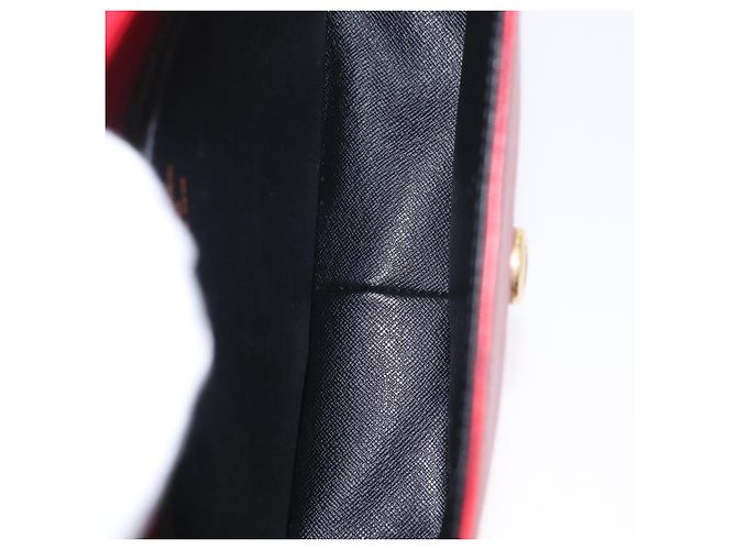 LOUIS VUITTON Borsa a Spalla Epi Saint Cloud GM Rossa M52197 LV Auth 155024 Rosso - vista 9