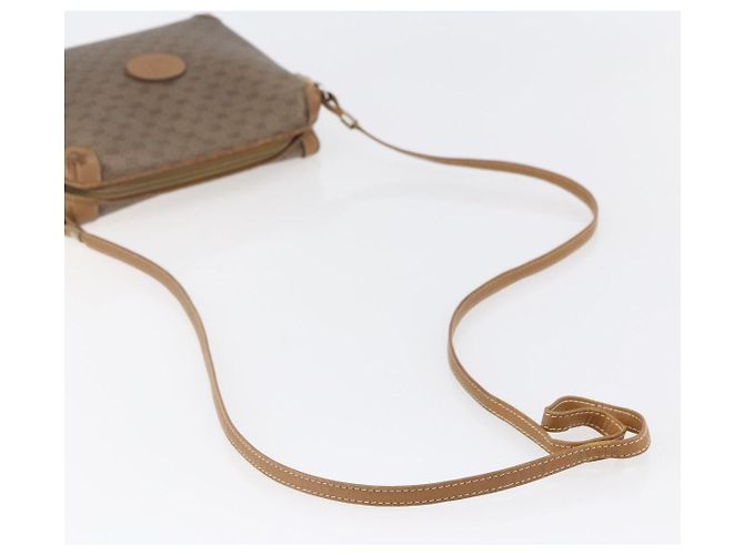 Gucci Borsa a Spalla Micro GG Supreme PVC Marrone Oro 007 104 4916 Auth BA6559 D'oro - vista 7