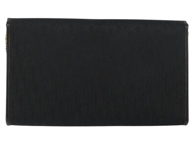 Borsa a spalla in tela Trotter Christian Dior nera e oro Auth bs29925 Nero D'oro - vista 2
