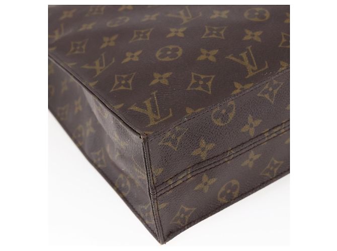 LOUIS VUITTON Borsa Sac Plat Monogram M51140 LV Auth BA6669 Monogramma - vista 16