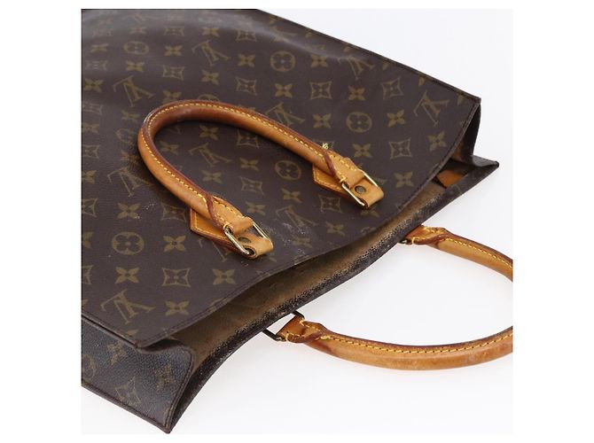 LOUIS VUITTON Borsa Sac Plat Monogram M51140 LV Auth BA6669 Monogramma - vista 6