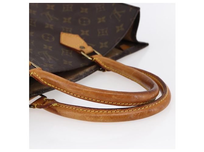 LOUIS VUITTON Borsa Sac Plat Monogram M51140 LV Auth BA6669 Monogramma - vista 7