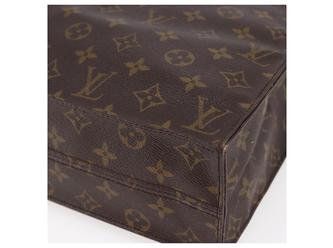 LOUIS VUITTON Borsa Sac Plat Monogram M51140 LV Auth BA6669 Monogramma - vista 9