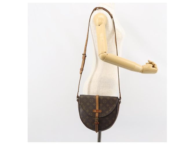 LOUIS VUITTON Borsa a Spalla Monogram Chantilly MM M51233 LV Auth 146891 Monogramma - vista 23