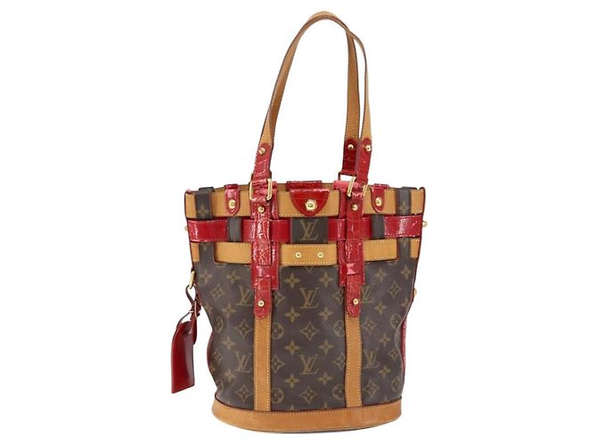 Bucket LOUIS VUITTON Monogram Ruby Neo Eimer Tasche M95613 LV Auth 149145 Monogramm - Ansicht 13