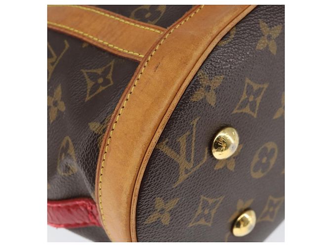 Bucket LOUIS VUITTON Monogram Ruby Neo Eimer Tasche M95613 LV Auth 149145 Monogramm - Ansicht 14