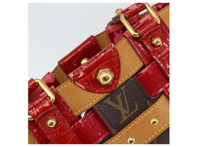Bucket LOUIS VUITTON Monogram Ruby Neo Eimer Tasche M95613 LV Auth 149145 Monogramm - Ansicht 17