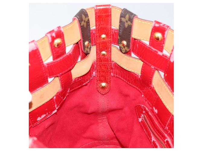 Bucket LOUIS VUITTON Monogram Ruby Neo Eimer Tasche M95613 LV Auth 149145 Monogramm - Ansicht 21