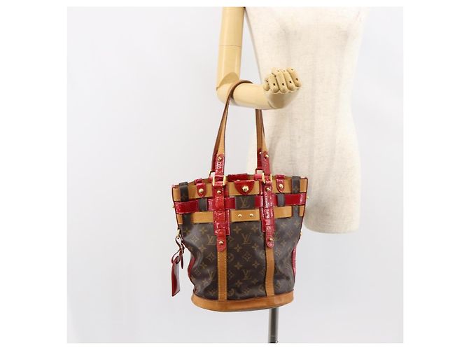 Bucket LOUIS VUITTON Monogram Ruby Neo Eimer Tasche M95613 LV Auth 149145 Monogramm - Ansicht 23