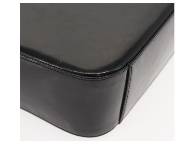 Borsa a Spalla GUCCI Smalto Nero Argento Auth 145286 - vista 15