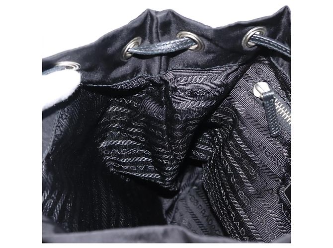 Borsa a Spalla PRADA Nylon Nero Argento Autentica 147527 - vista 21